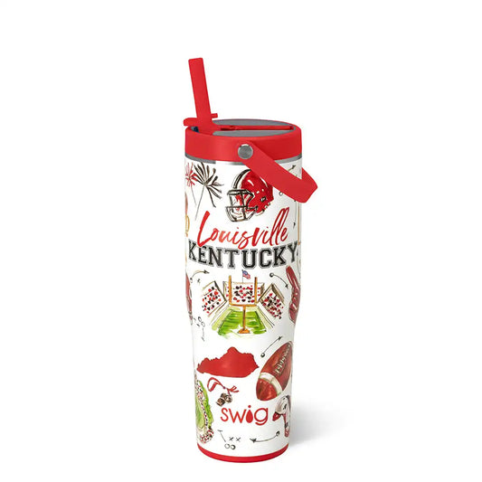 Tailgates in Louisville To-Go Tumbler 30oz