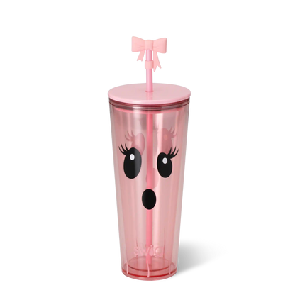 Boo Crew Ghost Plastic Tumbler 24oz
