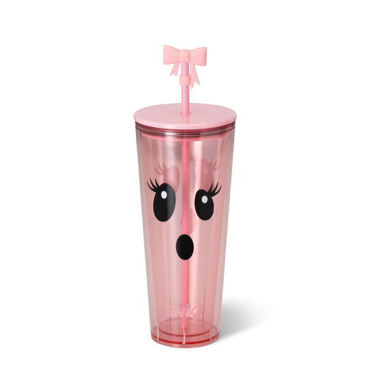 Boo Crew Ghost Plastic Tumbler 24oz