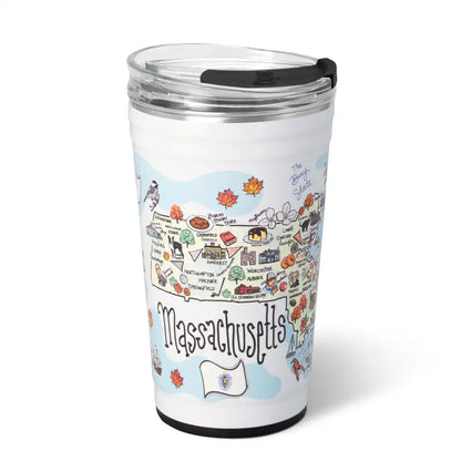 Massachusetts Party Cup 24oz