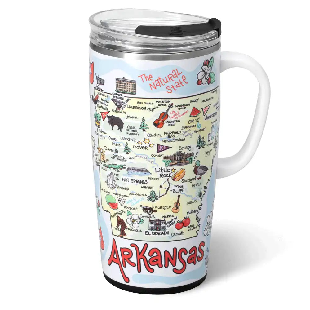 Arkansas Travel Mug 22oz