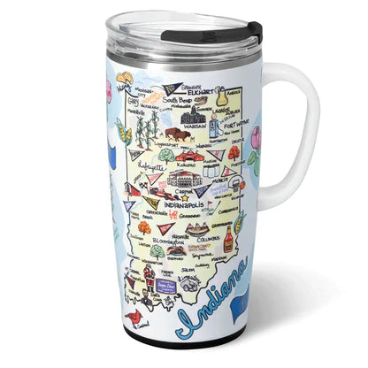 Indiana Travel Mug 22oz