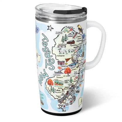 New Jersey Travel Mug 22oz
