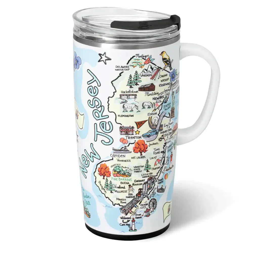 New Jersey Travel Mug 22oz
