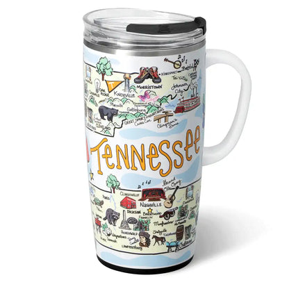 Tennessee Travel Mug 22oz