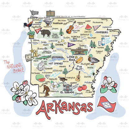 Arkansas Mega Mug 40oz