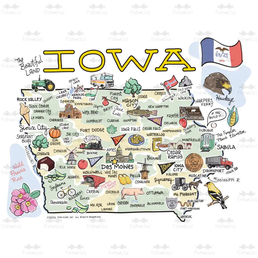 Iowa Tumbler 22oz