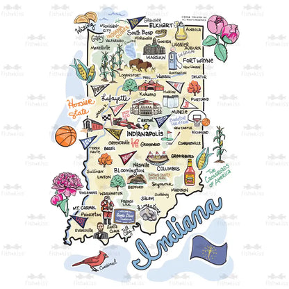 Indiana Medium Iced Cup Coolie