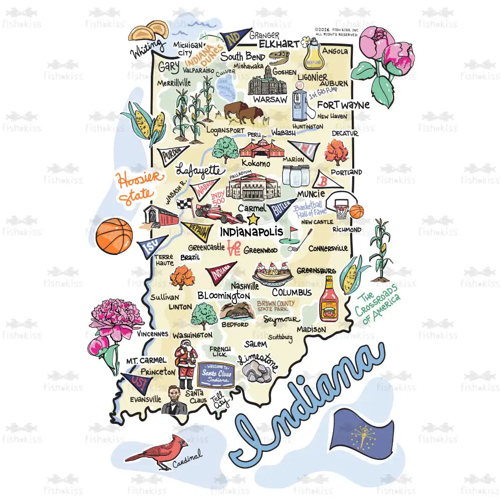 Indiana Party Cup 24oz