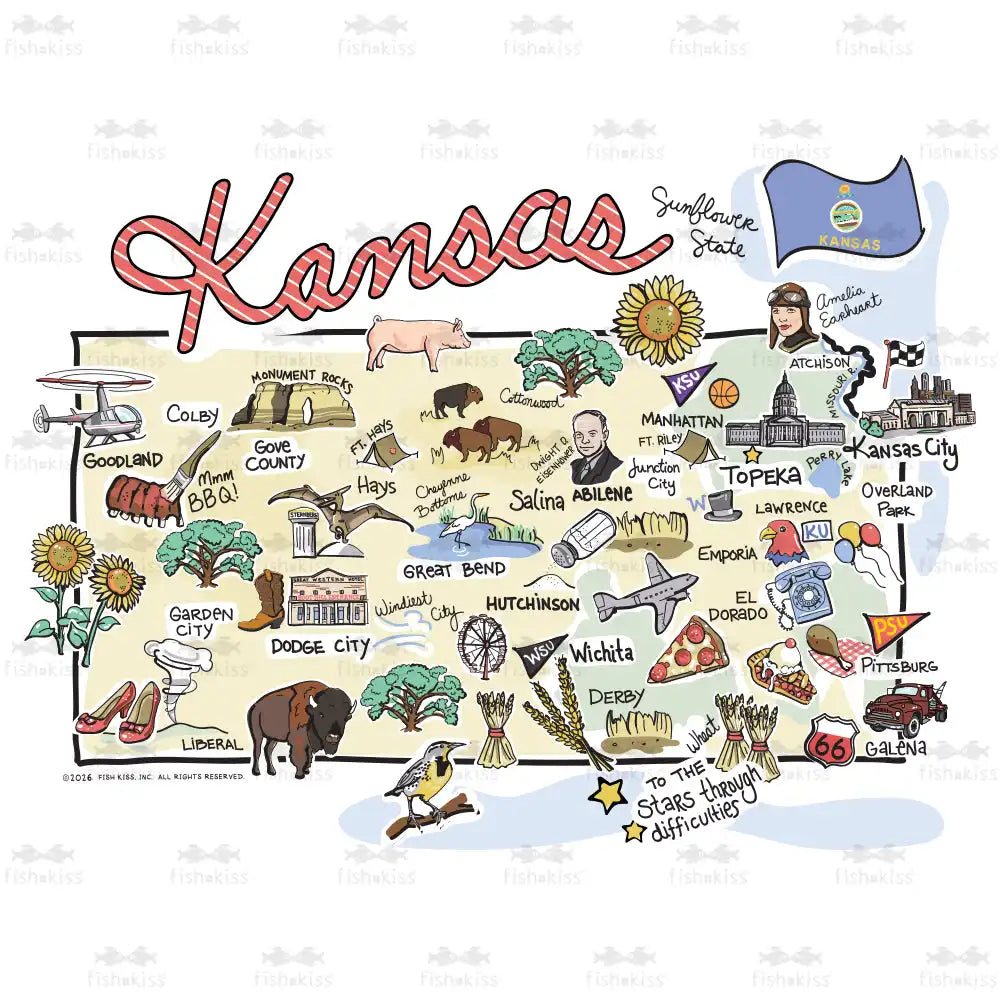Kansas Travel Mug 22oz