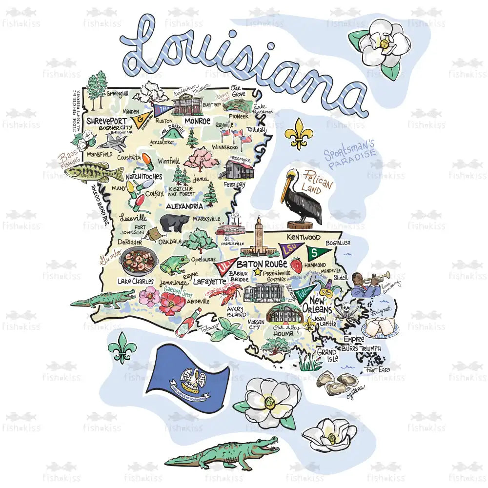 Louisiana Party Cup 24oz