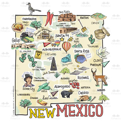 New Mexico Medium Iced Cup Coolie
