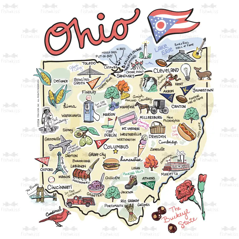Ohio Travel Mug 22oz