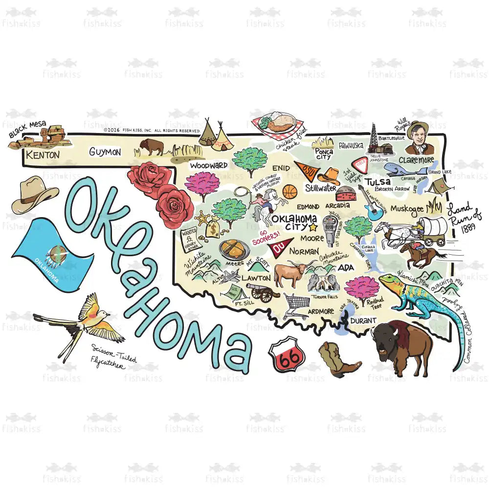 Oklahoma Party Cup 24oz