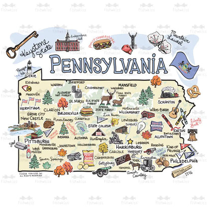 Pennsylvania Mega Mug 40oz