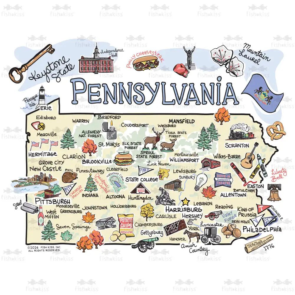 Pennsylvania Tumbler 22oz