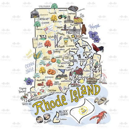 Rhode Island Mega Mug 40oz