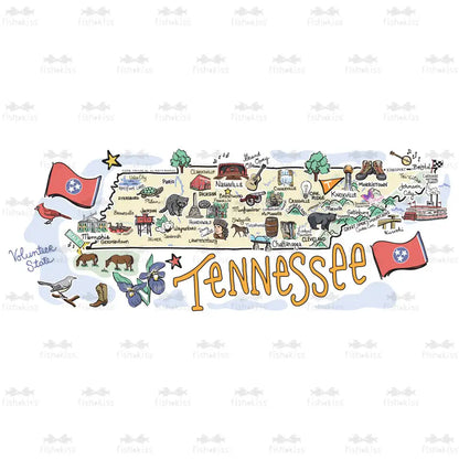 Tennessee Mega Mug 40oz