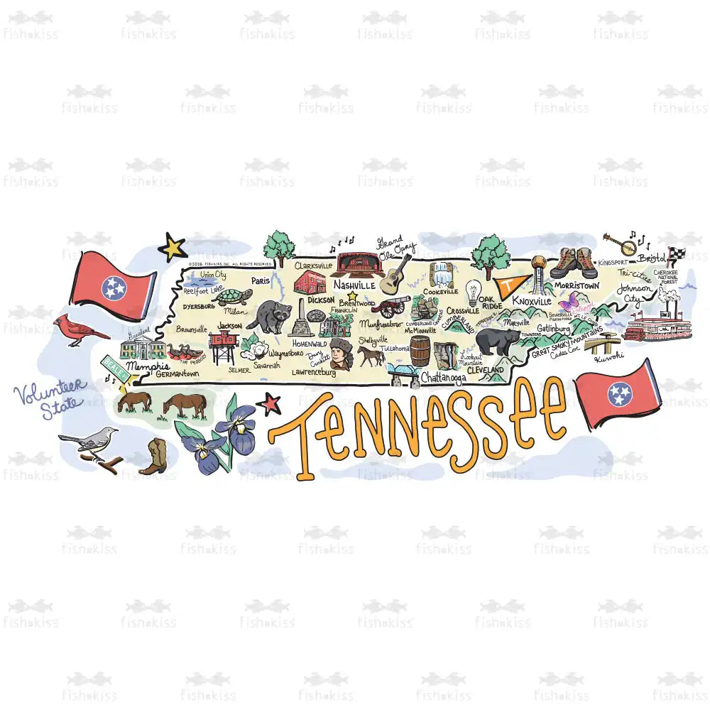 Tennessee Party Cup 24oz