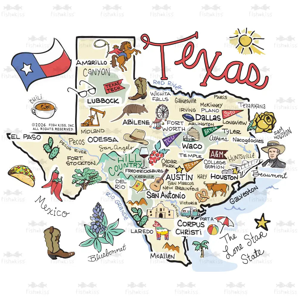 Texas Tumbler 22oz