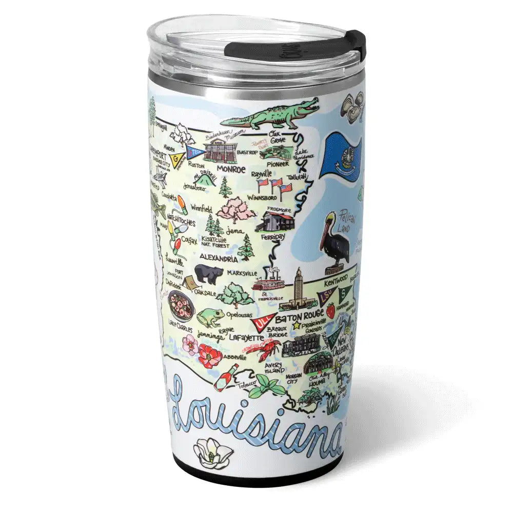 Louisiana Tumbler 22oz