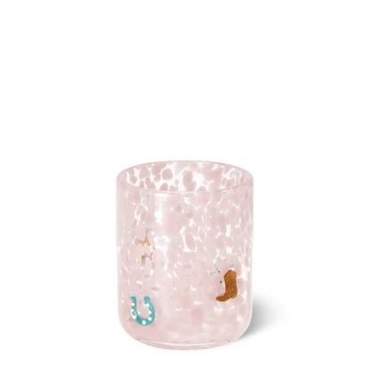 Giddy Up Charm Glass 17oz