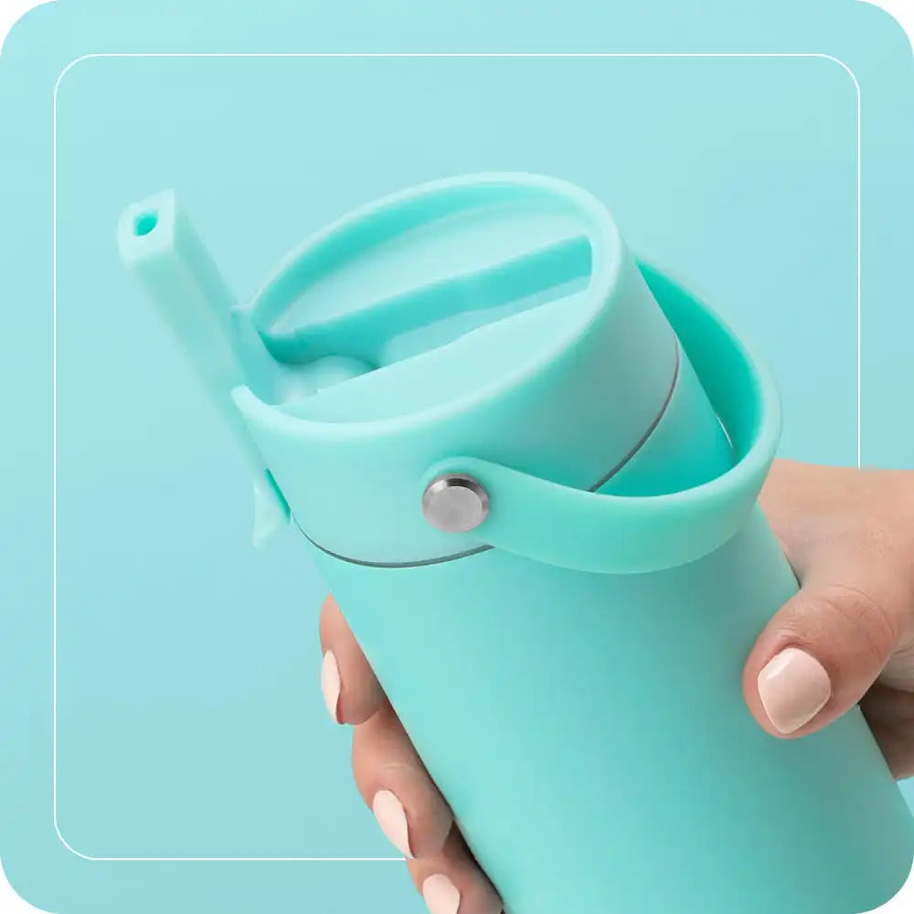 Hey Mister! Flip + Sip Slim Tumbler 12oz