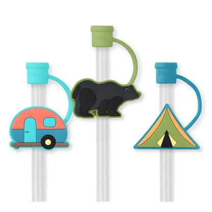 Errbody In The Camp Straw Topper Set