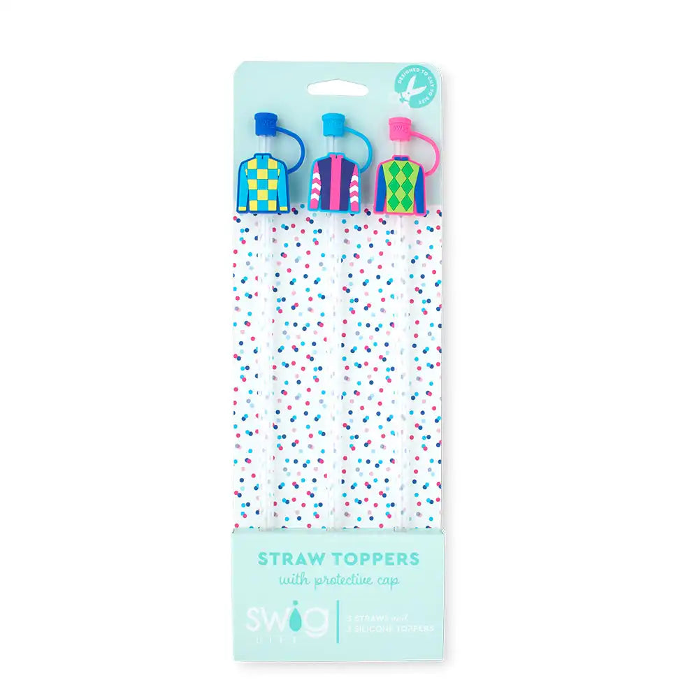 Jockey Club Straw Topper Set
