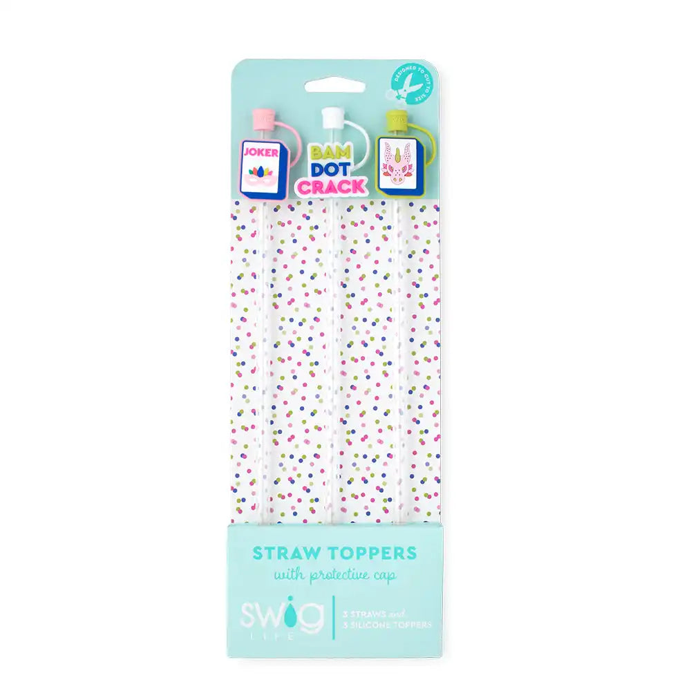 Mahjong Straw Topper Set