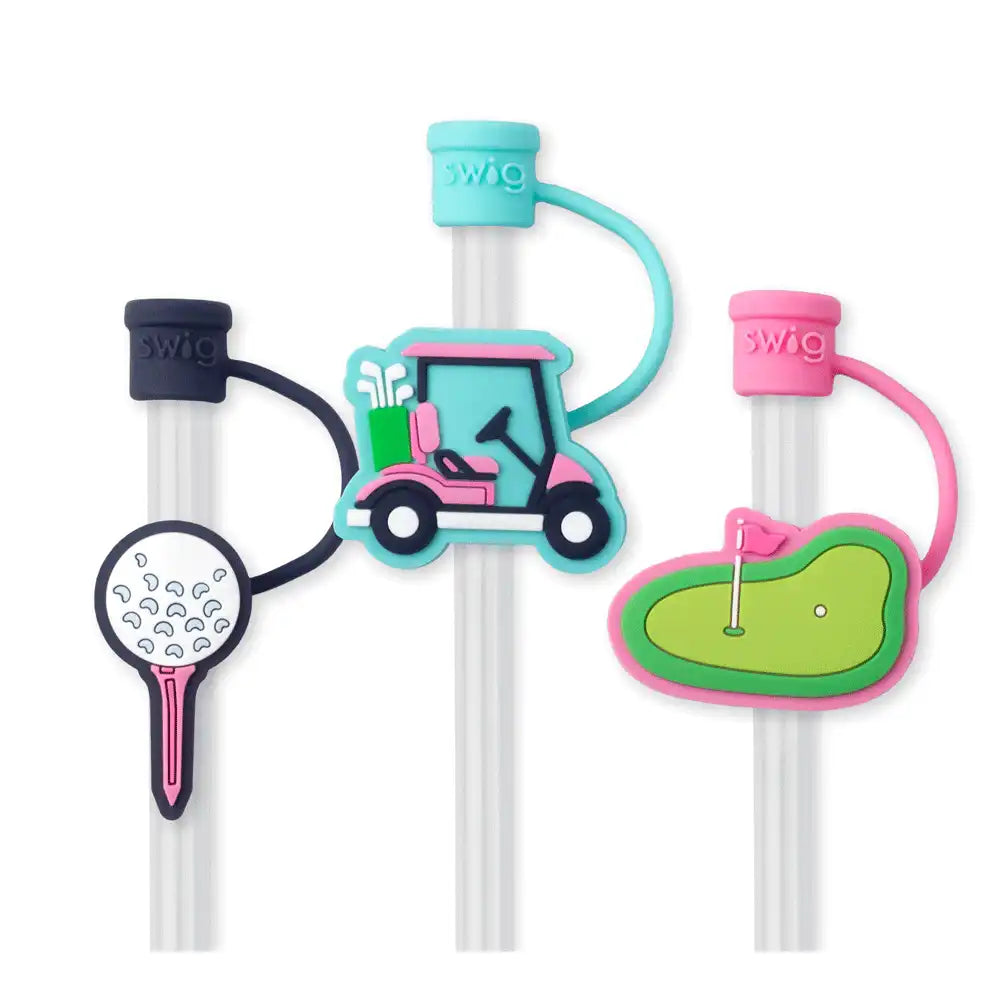 Tee It Up Straw Topper Set