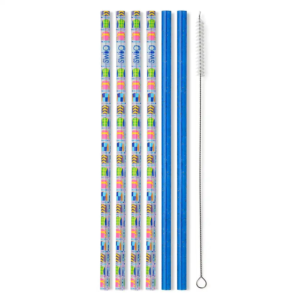 Jockey Club Reusable Straw Set
