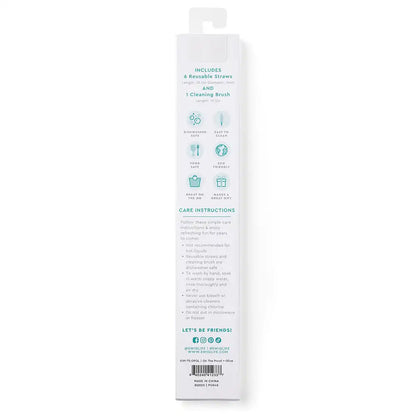 On The Prowl + Olive Reusable Straw Set