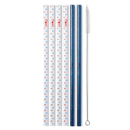 Oh My Stars Reusable Straw Set