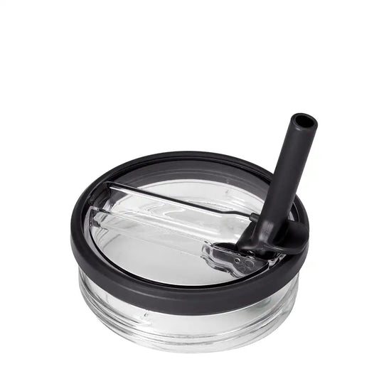 Black Leakproof Flip + Sip X-Large Lid