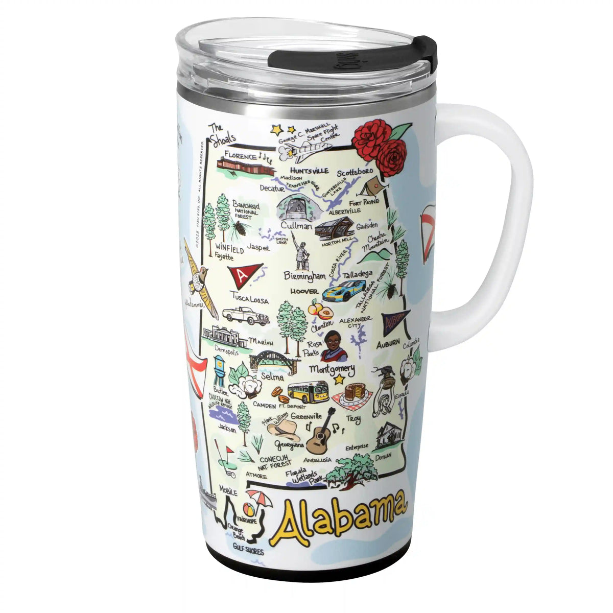 Alabama Travel Mug 22oz