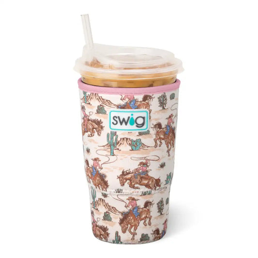 Giddy Up Large Iced Cup Coolie