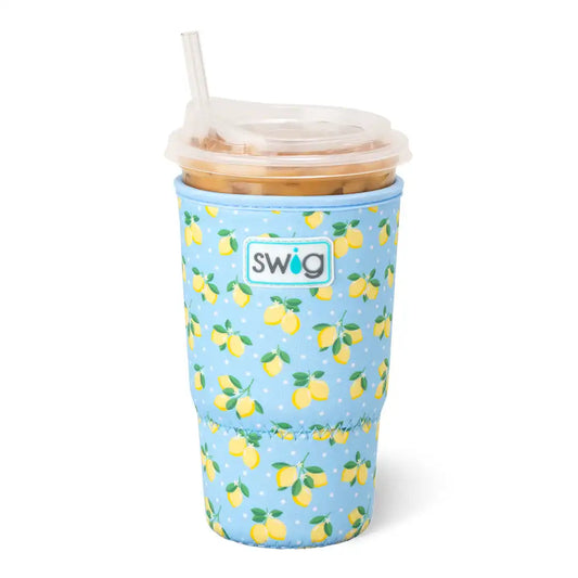 Lemon Meringue Large Iced Cup Coolie