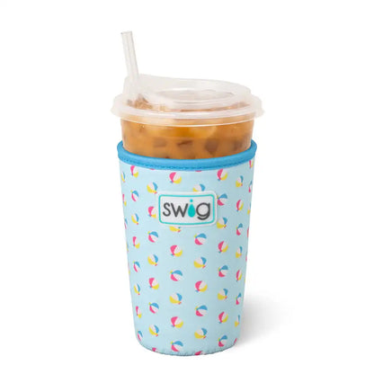 Beach Balls Medium Iced Cup Coolie