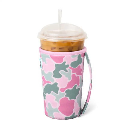 Blushing Camo Medium Iced Cup Coolie