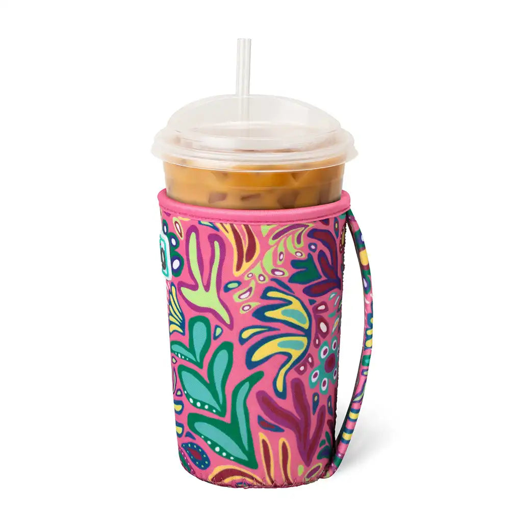 Flora Rosa Medium Iced Cup Coolie