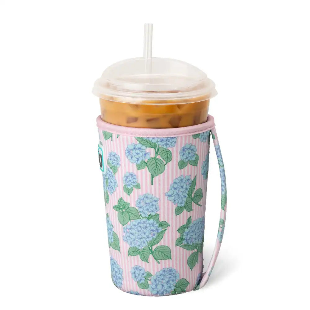 Hydrangeas Medium Iced Cup Coolie
