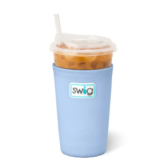 Periwinkle Medium Iced Cup Coolie