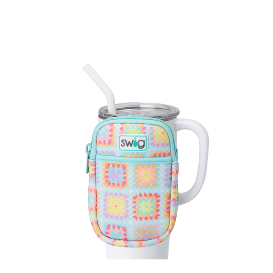 Granny Squares Mega Mug Pouch