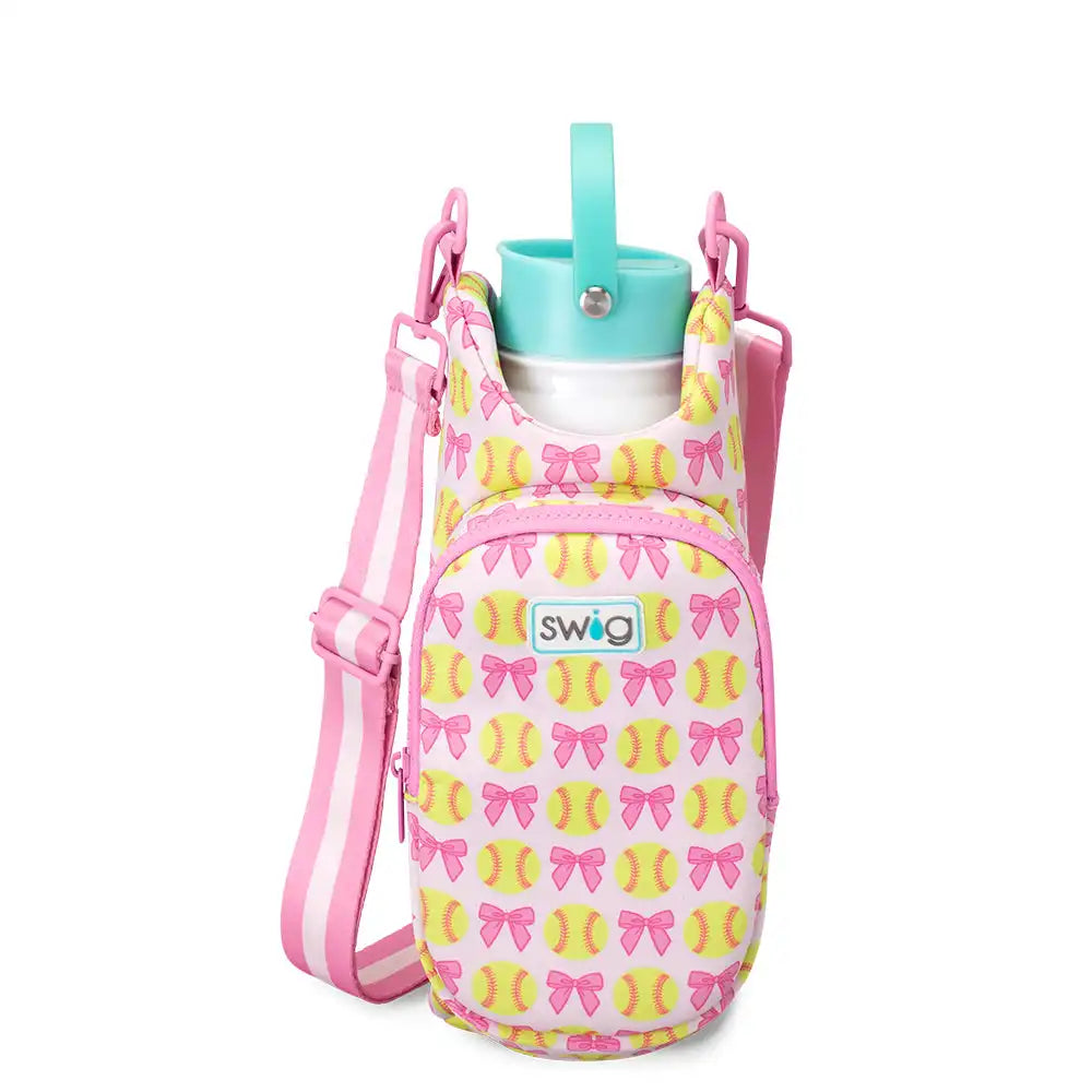 Pitch Hit Run Water Bottle Sling