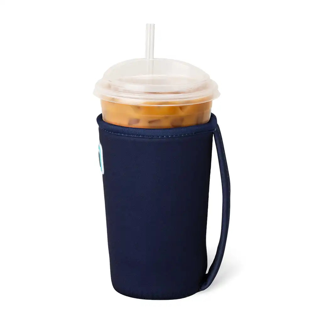Navy Medium Iced Cup Coolie