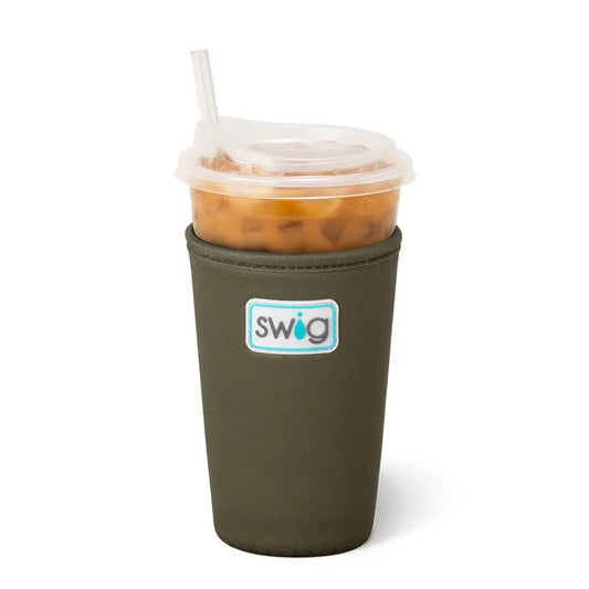 Olive Medium Iced Cup Coolie