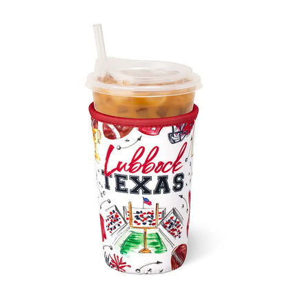 Tailgates in Lubbock Medium Iced Cup Coolie