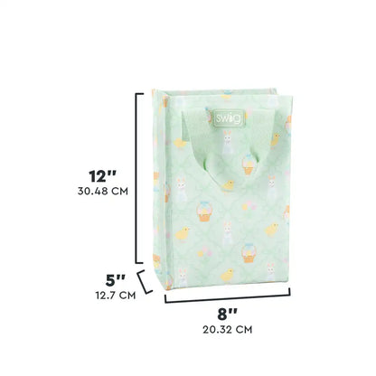 Hoppy Easter Tall Reusable Gift Bag