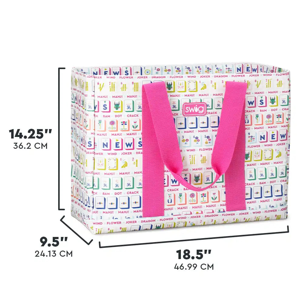 Mahjong Jumbo Tote Bag